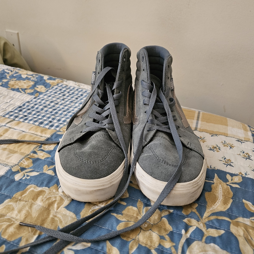Suede Womens Vans High-Top Sneakers